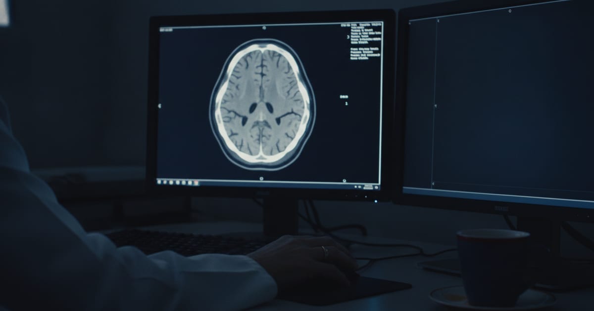 AI Brain Bleed Alerts on Head CT: What a Negative Flag Means