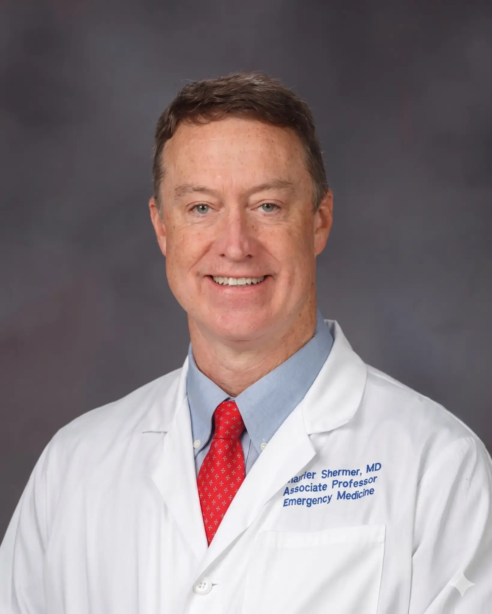 Portrait of Chester Chet Shermer, MD, FACEP, founder of Global MedOps Command